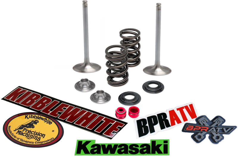 Kawasaki KX250F Kibblewhite Stainless Intake Valves Springs RED Seals Kit '20-22