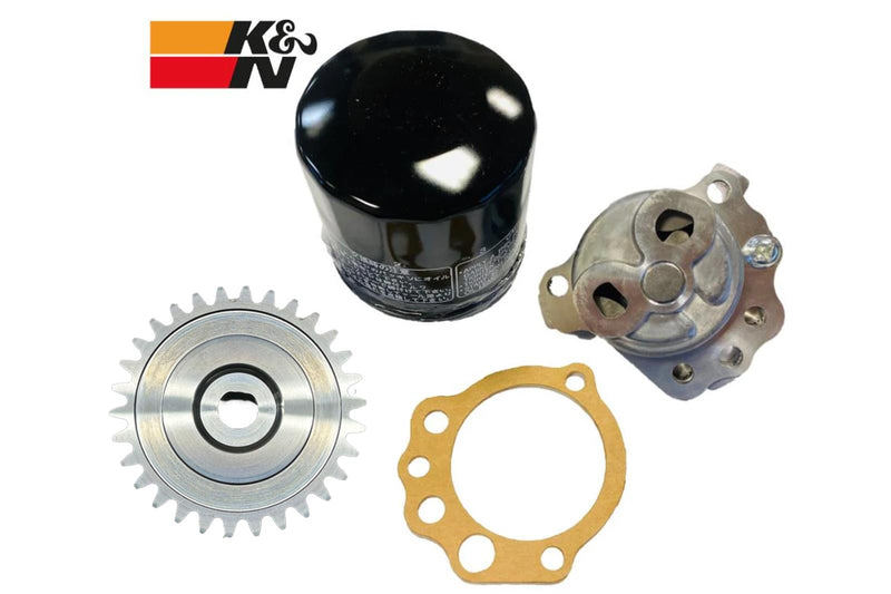 Raptor 700 Oil Pump Rebuild Kit Billet Gear K&N Oil Filter Oring 5LP-13329-00-00