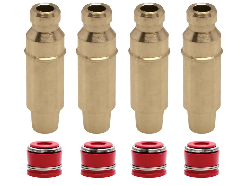Yamaha Raptor 700 Stock Kibblewhite Intake & Exhaust Valve Guides RED Seals Kit
