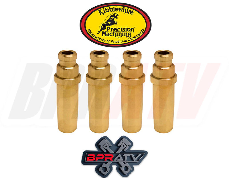 Yamaha Raptor 700 Stock Kibblewhite Intake & Exhaust Valve Guides RED Seals Kit