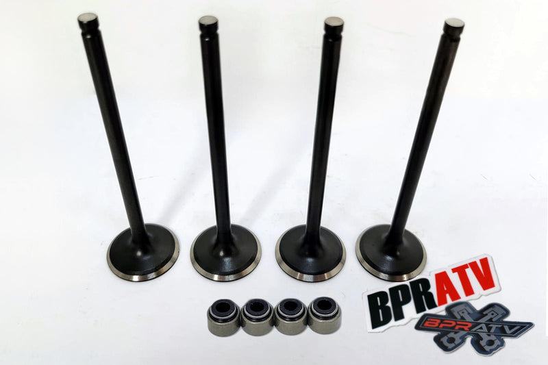 05-13 Kawasaki Brute Force 650 KVF 650 EXHAUST Valves Stem Seals Fix Repair Kit