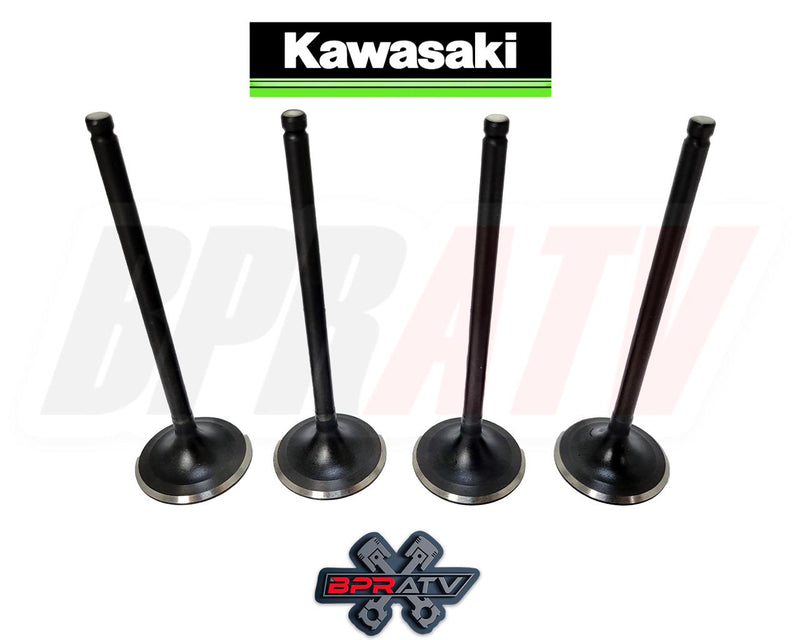 05-13 Kawasaki Brute Force 650 KVF 650 EXHAUST Valves Stem Seals Fix Repair Kit