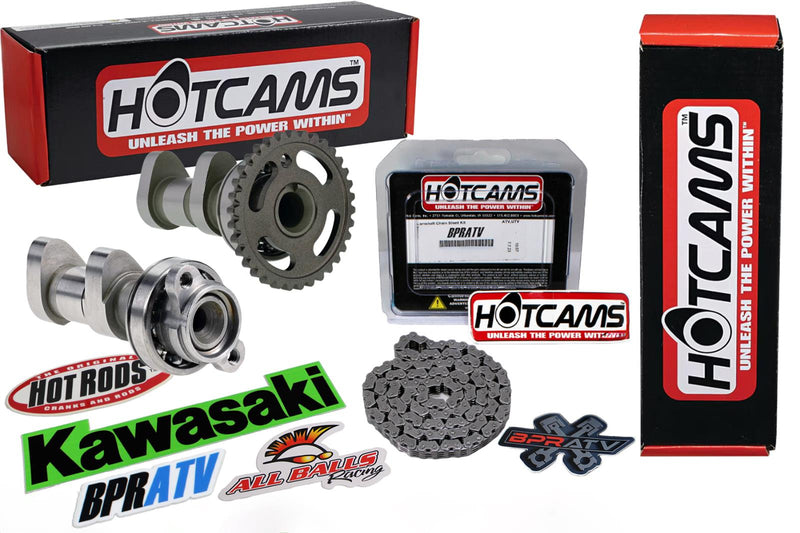 08-14 Kawasaki KFX450R KFX 450R Hotcams Hot Cams Stage 3 Camshafts Timing Chain