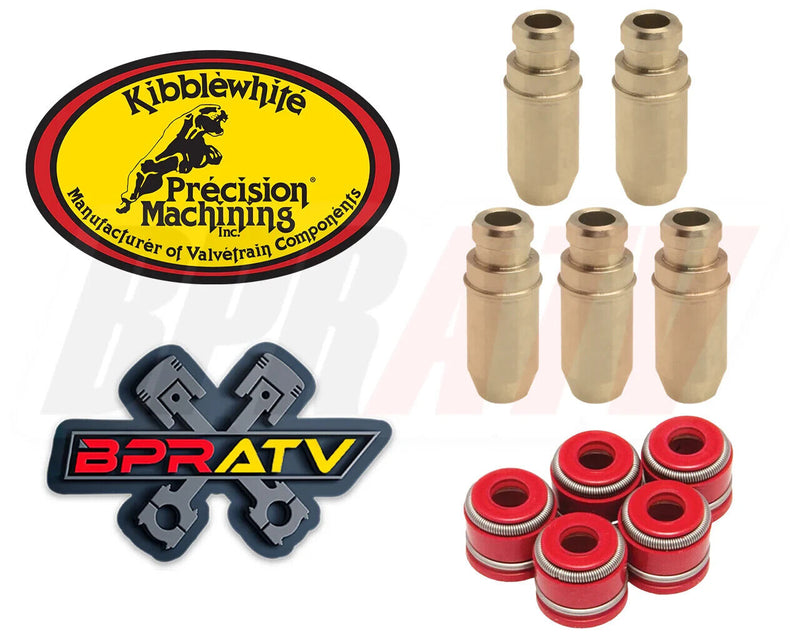 Yamaha YFZ450 YFZ 450 R X Kibblewhite Head Intake Exhaust Valve Guides RED Seals