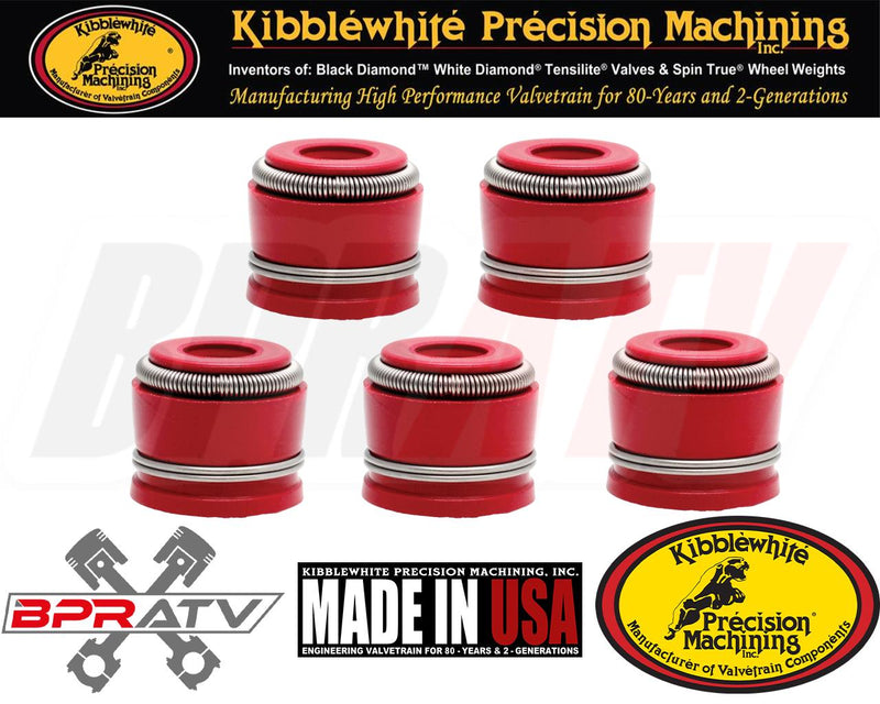 Yamaha YFZ450 YFZ 450 R X Kibblewhite Head Intake Exhaust Valve Guides RED Seals