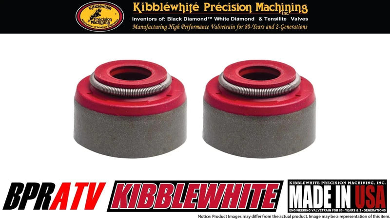 80-85 Honda XL80S XL 80S Kibblewhite Valve Stem Guide Viton Seals Seal Set of 2!
