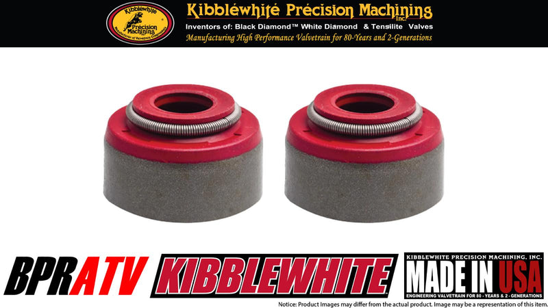 04-13 Honda CFR80F CRF 80 Kibblewhite Valve Stem Guide Viton Seals Seal Set of 2