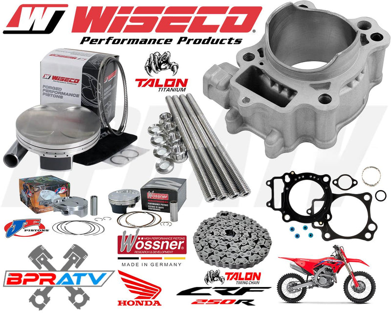 08-09 Honda CRF250R CRF 250R Complete Rebuild Kit Stock Engine Motor Rebuild Kit