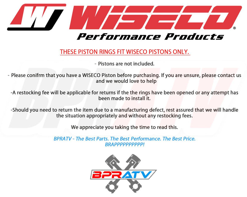 Honda TRX400EX 400EX 88mm 88 Big Bore Wiseco Piston Rings Set COMETIC Gasket Kit