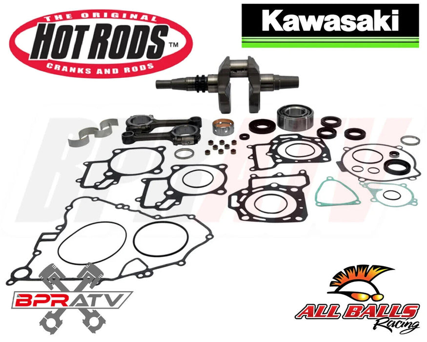 08-11 Kawasaki Teryx 750 Bottom End Hotrods Crank Rods Rebuild NGK Cam Chains
