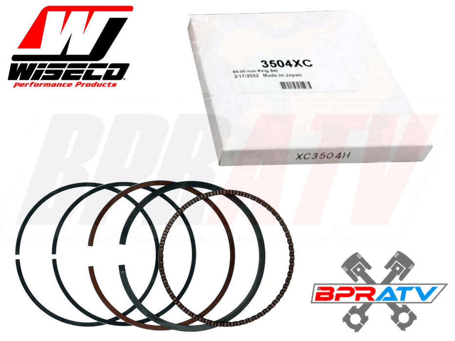 NEW Honda TRX400EX TRX 400EX XR 400X 87mm WISECO Big Bore Piston Rings Set JAPAN