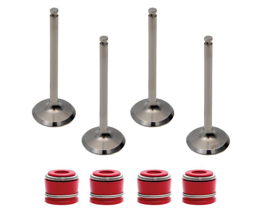 Kawasaki KFX400 Kibblewhite +1mm Intake & Exhaust Valves Spring Kit RED KP Seals