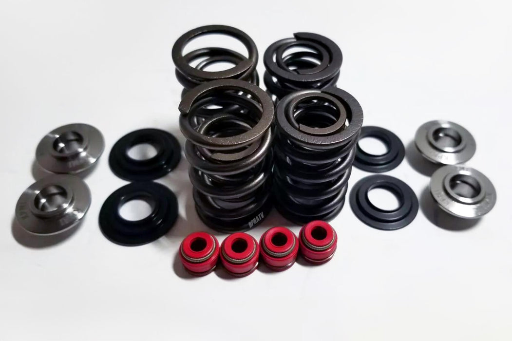 Kawasaki KFX400 Kibblewhite +1mm Intake & Exhaust Valves Spring Kit RED KP Seals