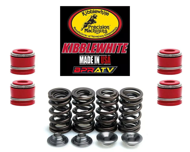 Kawasaki KLX300R KLX 300R Kibblewhite Valves Titanium Spring Kit Viton RED Seals