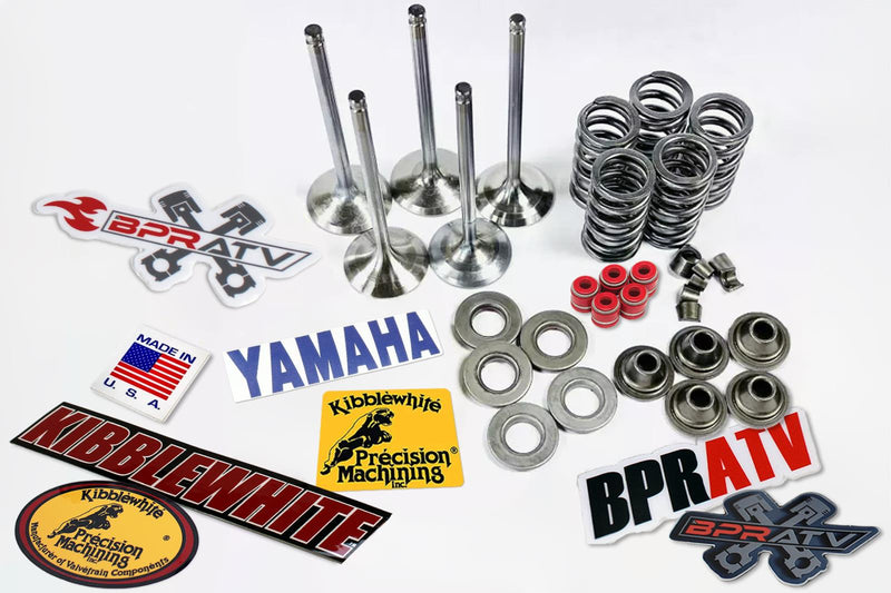 Yamaha YZ250F Kibblewhite Black Diamond Intake Exhaust Valves & Spring Kit 01-13