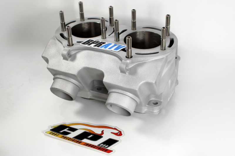 BPRATV BANSHEE CUB Cylinder BLACK Billet Head Wiseco Pistons Top End Rebuild Kit