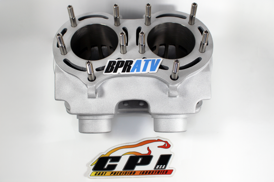 BPRATV Yamaha Banshee CPI CUB 64mm Pistons Stock Bore Cylinder Top End Rebuild