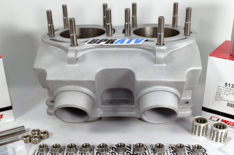 Banshee 421 SERVAL Cub Cylinder 68mm 4mm Black Head Complete Top End Rebuild Kit