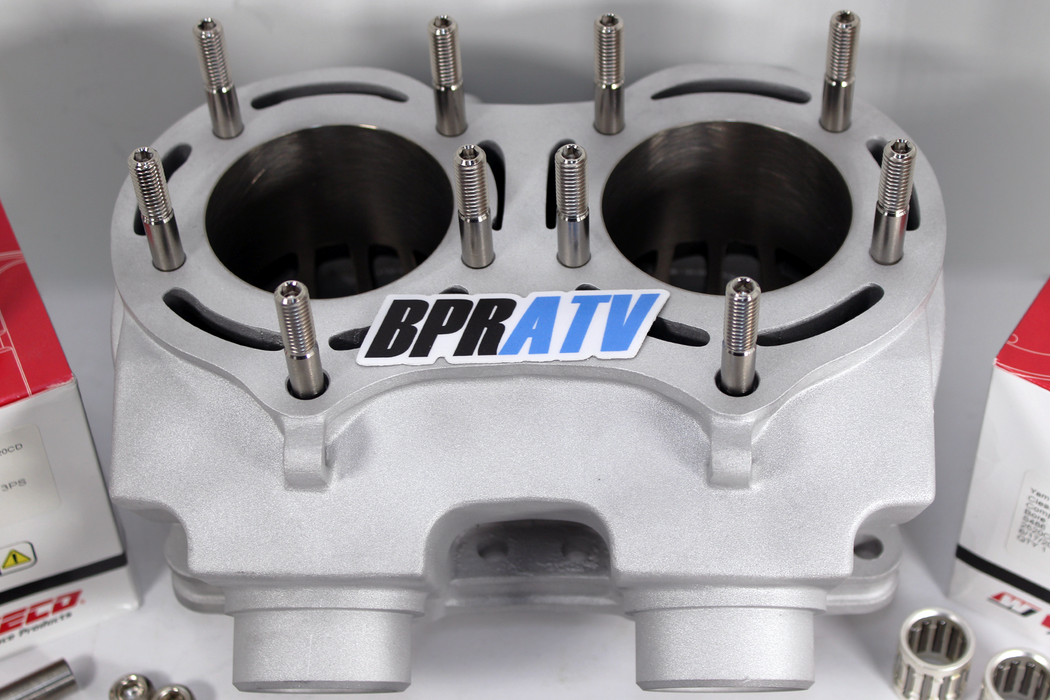 BPRATV Yamaha Banshee CPI CUB 64mm Pistons Stock Bore Cylinder Top End Rebuild