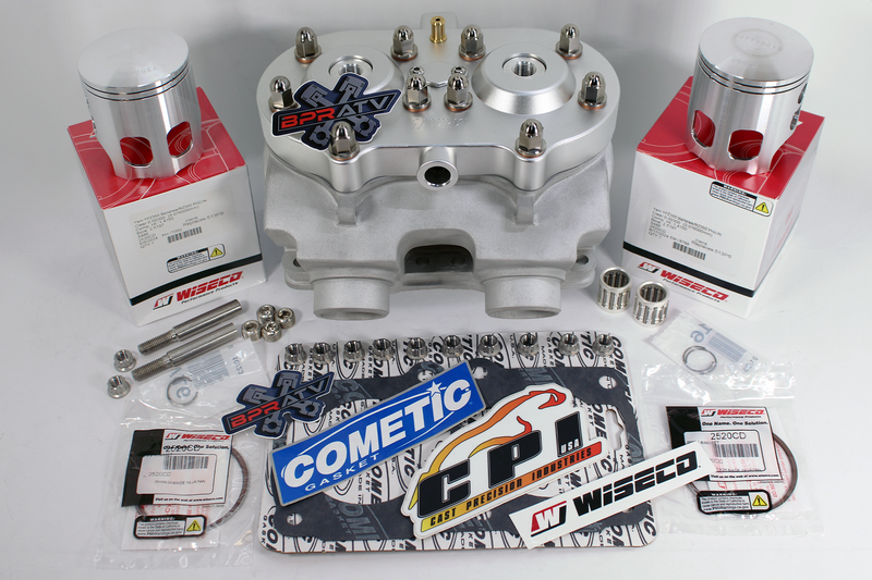 BPRATV CPI BANSHEE CUB Cylinder Cool Head Wiseco Pistons Set Top End Rebuild Kit