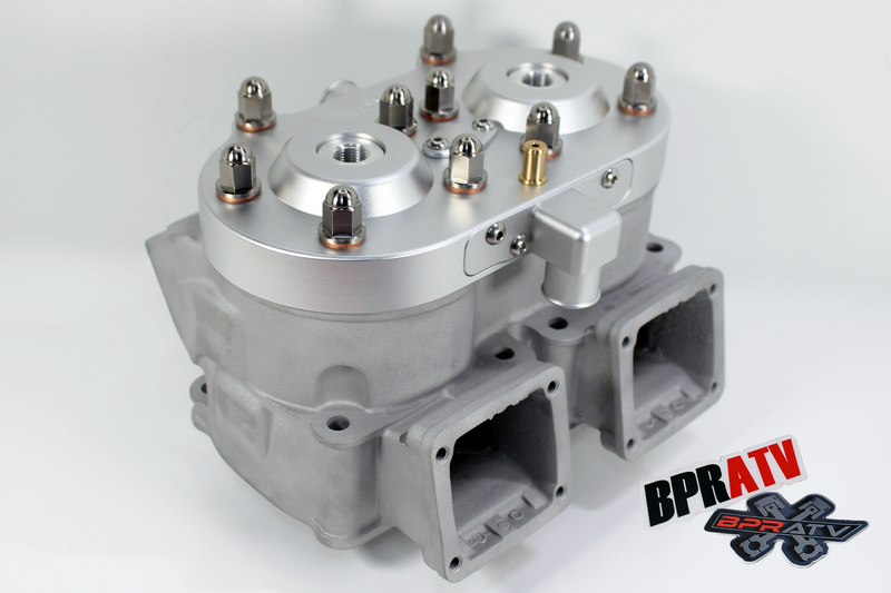 Yamaha Banshee Alpha CUB Stock Triple-Ported Cylinder Head WISECO Pistons Gasket