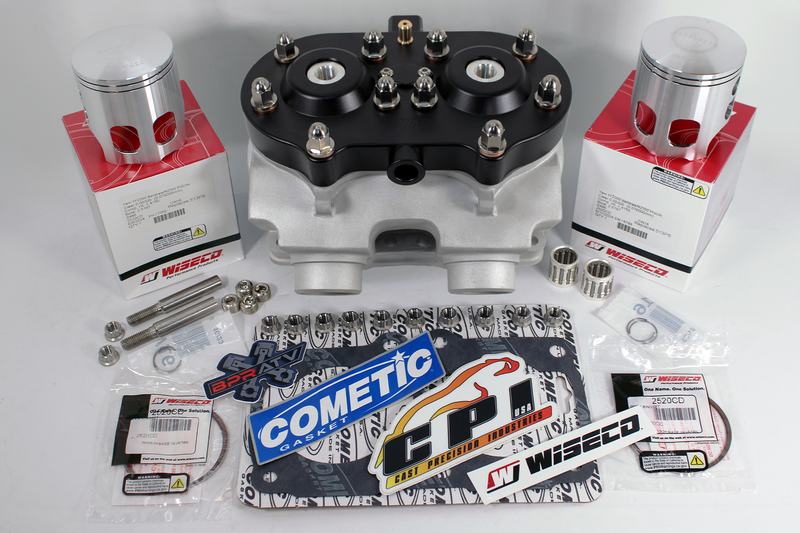 Banshee 421cc Serval Cub Cylinder 68mm +4mm Cool Head Wiseco Top End Rebuild Kit