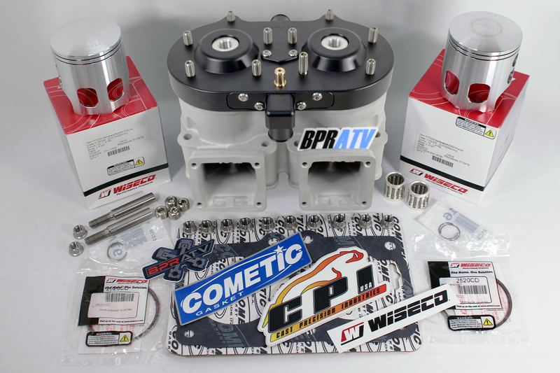 BPRATV Banshee 421 Cheetah Cub Serval Cylinder 68mm 4mm Cool Head Wiseco Pistons