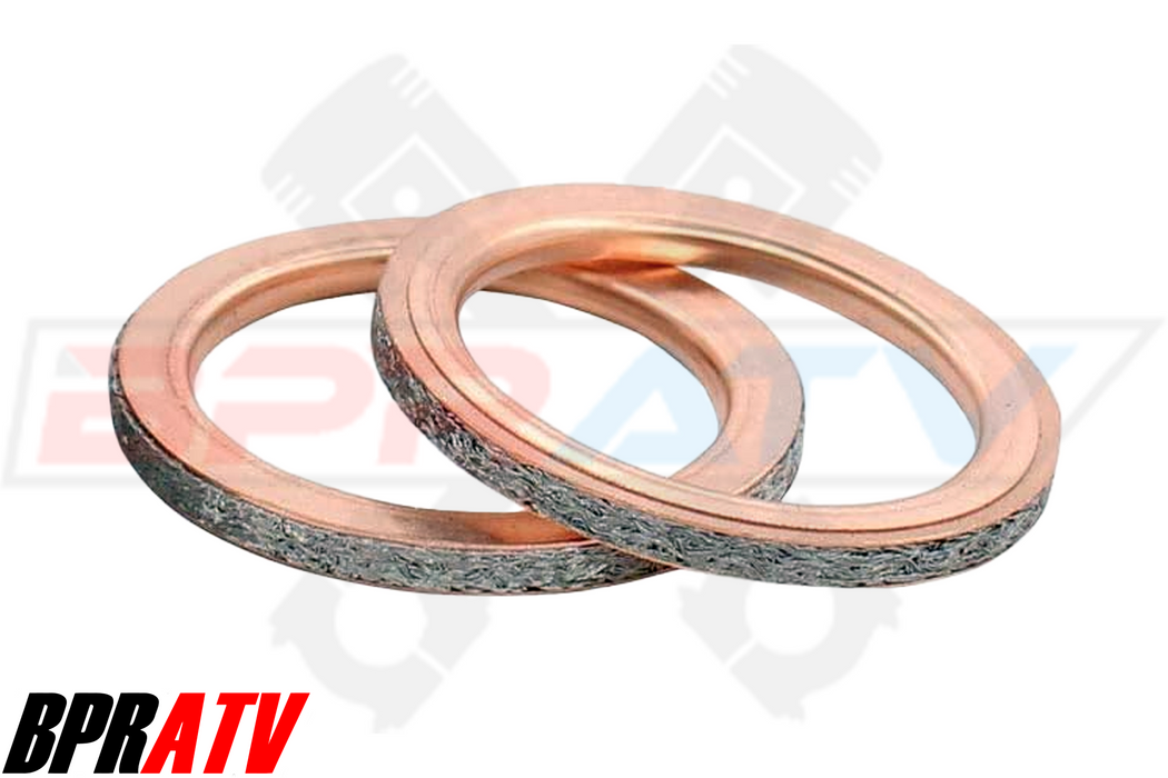 TITANIUM Exhaust Manifold Gasket Repair Kit Yamaha Raptor 700 YFM700R 2006-2014