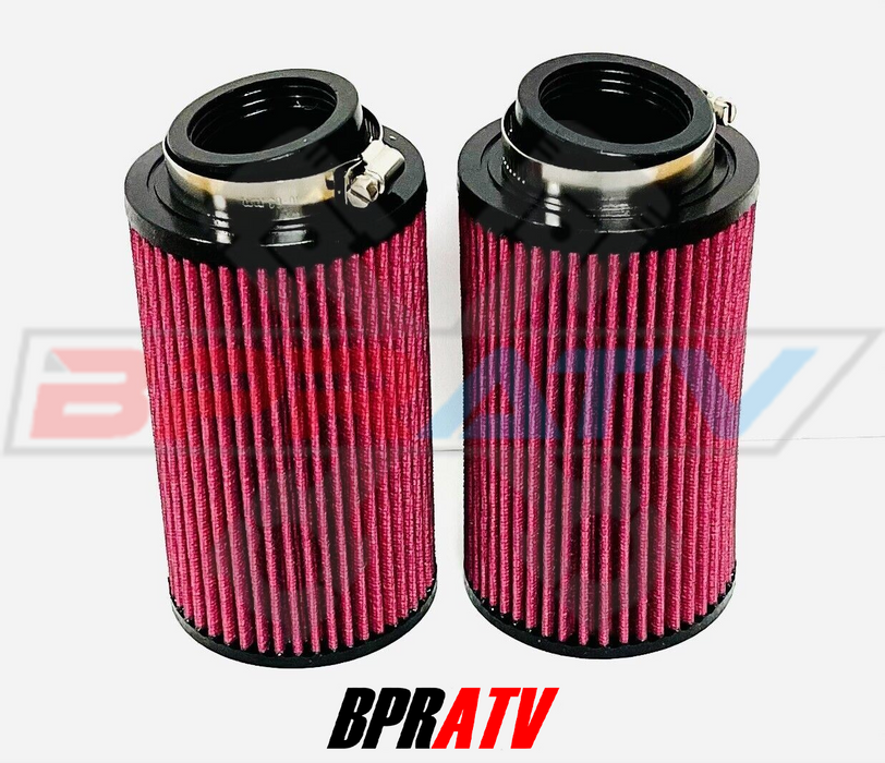 🔥Yamaha Banshee YFZ 350 K&N Style Air Pod Filters Filter Pair Stock Carbs 26mm⚡