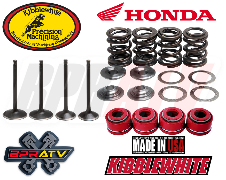 87 88 91 92 TRX250X 250X Kibblewhite Head Intake Exhaust Valves Seals Spring Kit