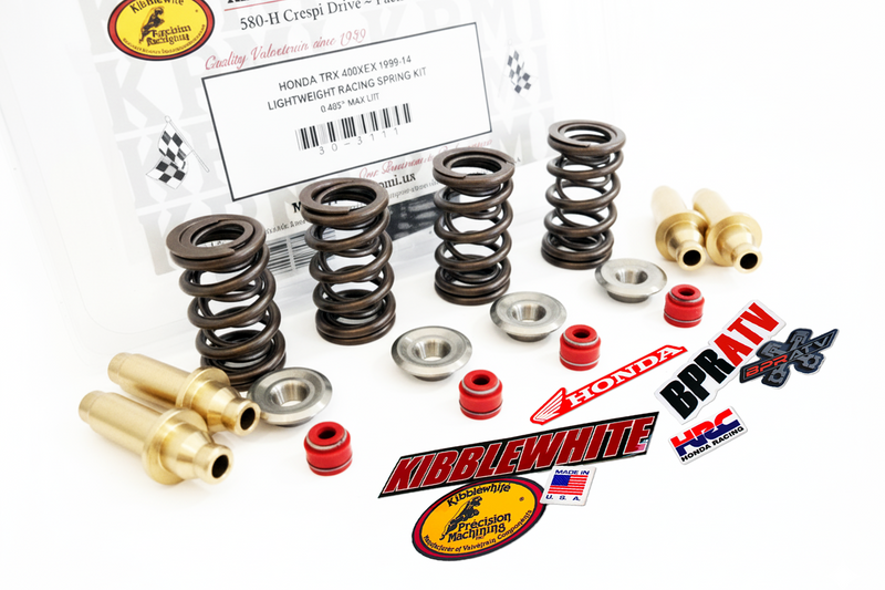 Honda TRX400EX 400X XR400 Kibblewhite Spring Kit Guides Viton Seals KPMI 30-3111