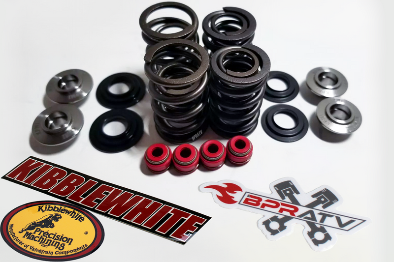 01-13 Yamaha WR250F Kibblewhite Black Diamond Intake Exhaust Valves & Spring Kit