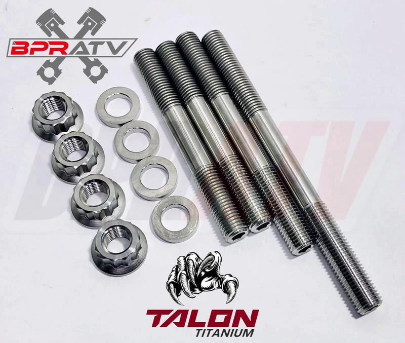 Best Honda TRX 400EX 400X XR400 Head Bolts Studs TITANIUM Cylinder Head Stud Kit