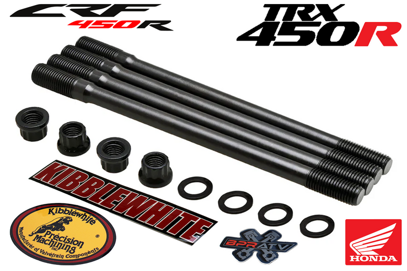 06-14 Honda TRX450R TRX450ER Kibblewhite Stronger Heavy Duty Cylinder Head Studs