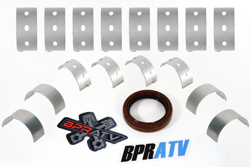 Polaris RZR 1000 Main Bearings & Seal Kit Upgraded PTO Crankshaft Seal Bearings