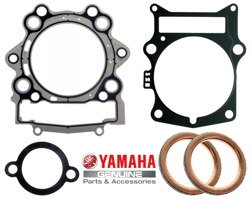 Yamaha Genuine OEM Raptor 700 Top End Gasket Kit Head Base Tensioner Exhaust Kit