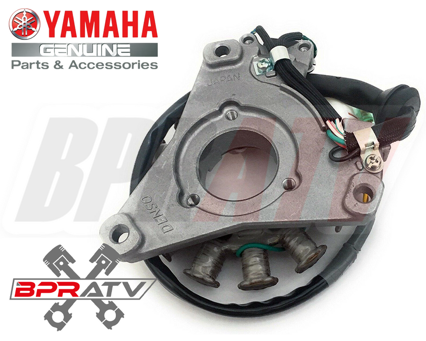 Banshee 350 Genuine OEM Yamaha Stator Flywheel DENSO Rotor Assembly Timing Plate