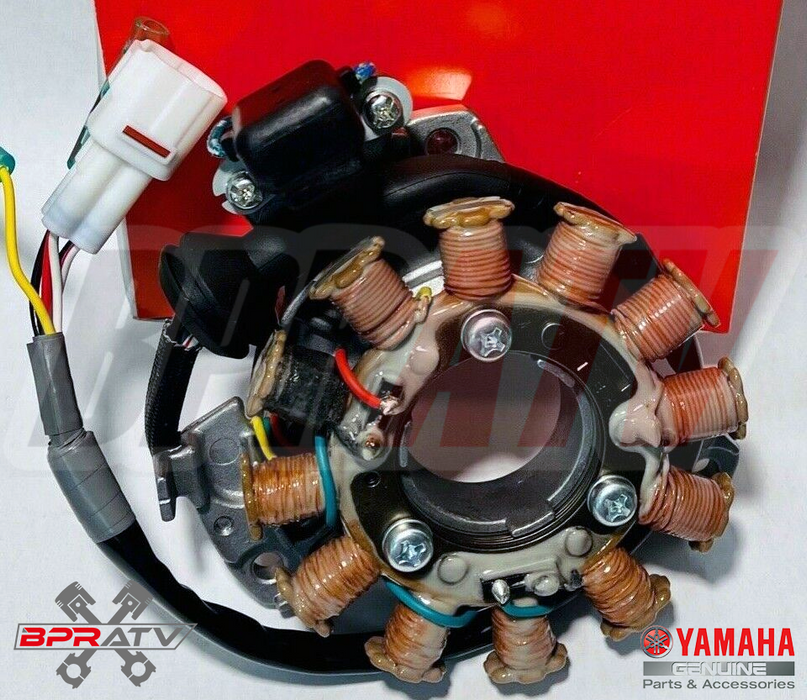 Banshee 350 Genuine OEM Yamaha Stator Flywheel DENSO Rotor Assembly Timing Plate