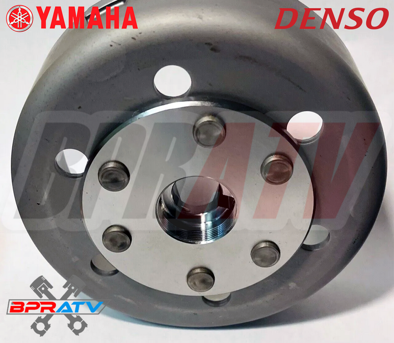 Banshee 350 Genuine OEM Yamaha Stator Flywheel DENSO Rotor Assembly Timing Plate