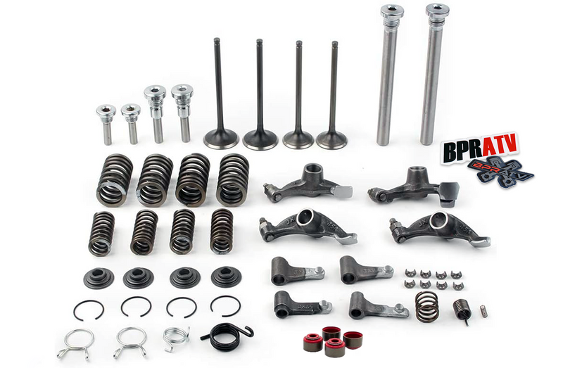 400EX 400X Head Redo Valves Intake Exhaust Valve Springs Rocker Arms Rebuild Kit