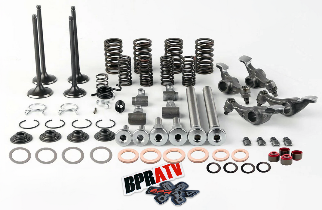 400EX 400X Head Redo Valves Intake Exhaust Valve Springs Rocker Arms Rebuild Kit