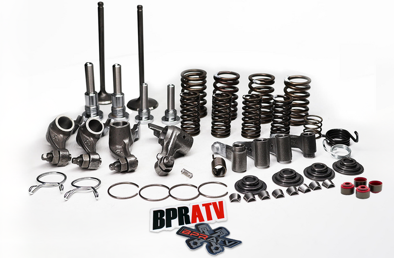 400EX 400X Head Redo Valves Intake Exhaust Valve Springs Rocker Arms Rebuild Kit