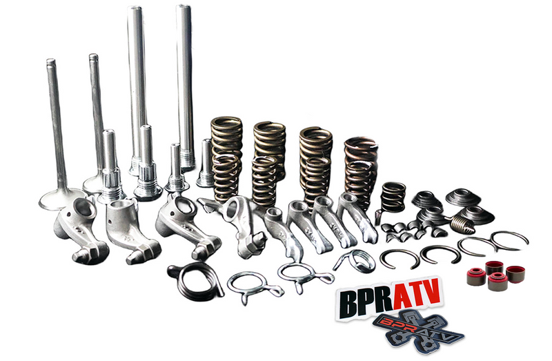 400EX 400X Head Redo Valves Intake Exhaust Valve Springs Rocker Arms Rebuild Kit