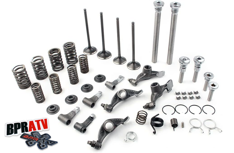 400EX 400X Head Redo Valves Intake Exhaust Valve Springs Rocker Arms Rebuild Kit