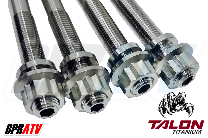 Raptor Rhino Grizzly 700 Cylinder Studs Titanium Heavy Duty Cases Stud Bolt Kit