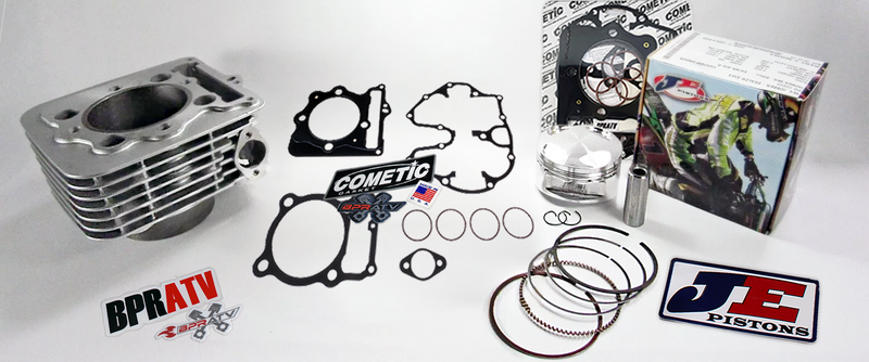 TRX400EX 400EX 400X 85mm Bore Cylinder JE Piston Cometic Gaskets Top Rebuild Kit