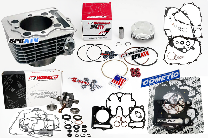 99-04 Honda TRX400EX 87mm 416 Big Bore Cylinder Wiseco Piston Engine Rebuild Kit