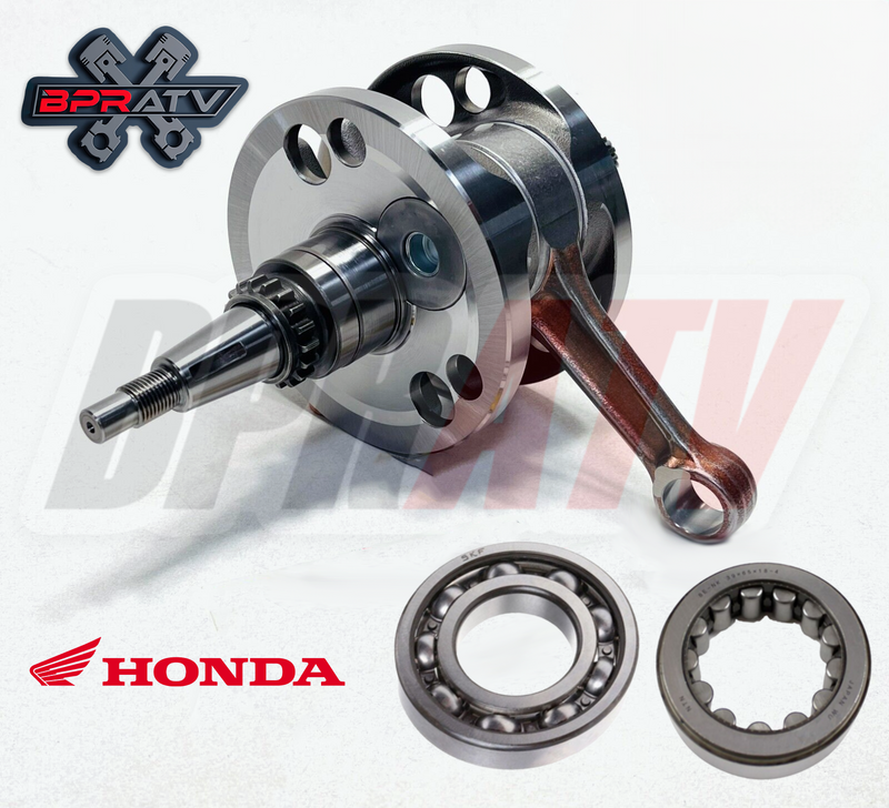 06-14 Honda TRX450R TRX 450R Hot Rods Crank & Wiseco Piston Cylinder Rebuild Kit