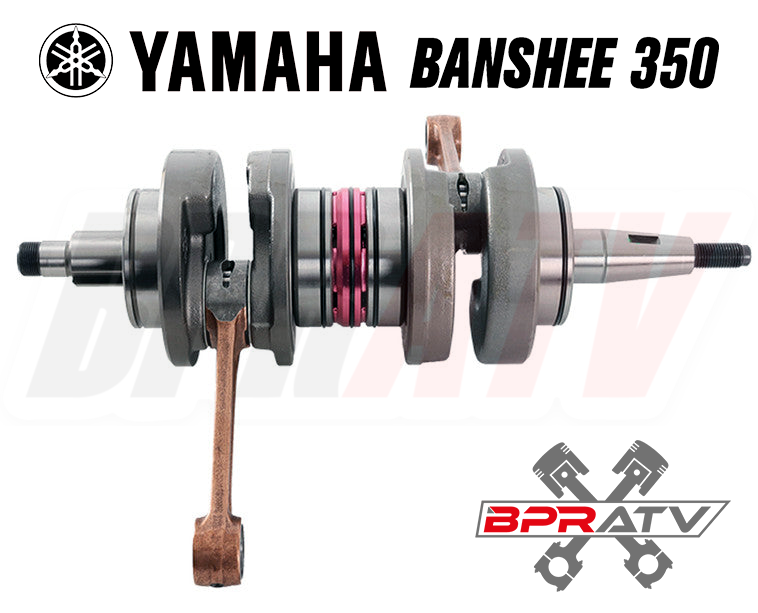 Yamaha Banshee 350 115mm Long Rod Stroker Crank +4mm +4 Wrist Bearing Crankshaft