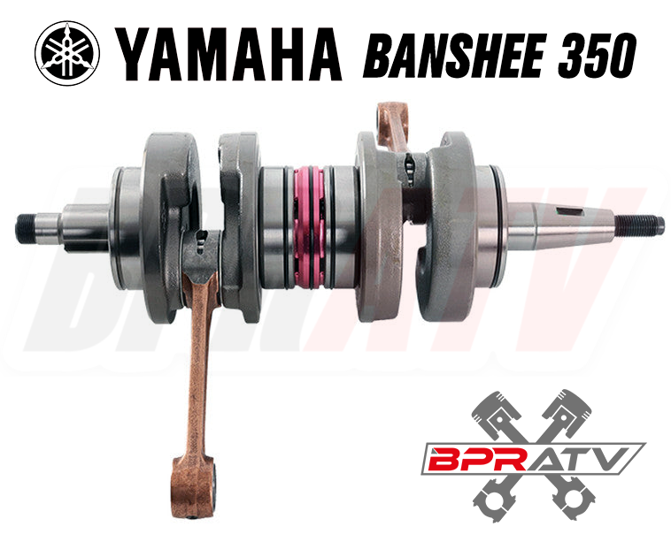 Yamaha Banshee 115mm Long Rod Stroker Crank +4mm 4 mil 4mm Main Bearings & Seals